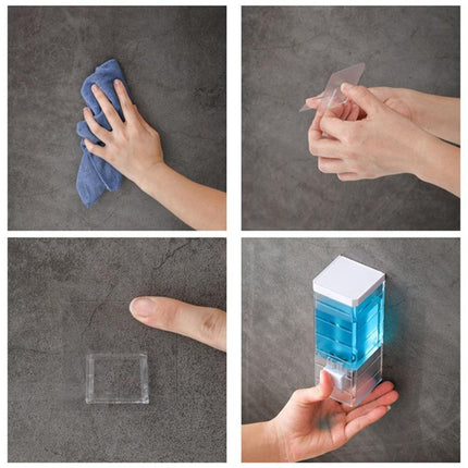 Dispensador de pared para jabón y champú