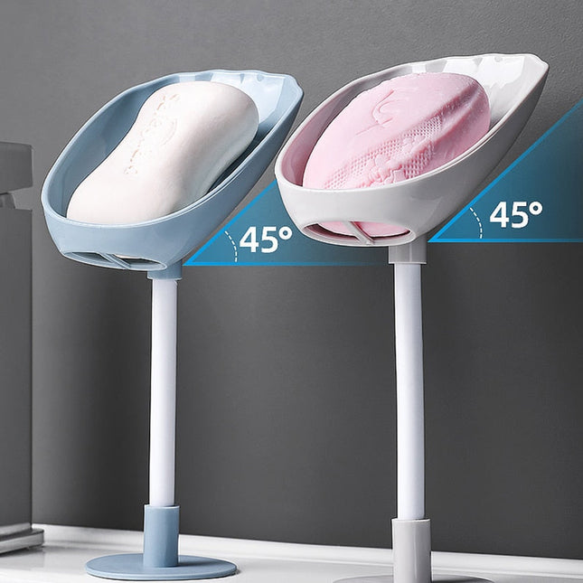 Jabonera de pared vertical con ventosa