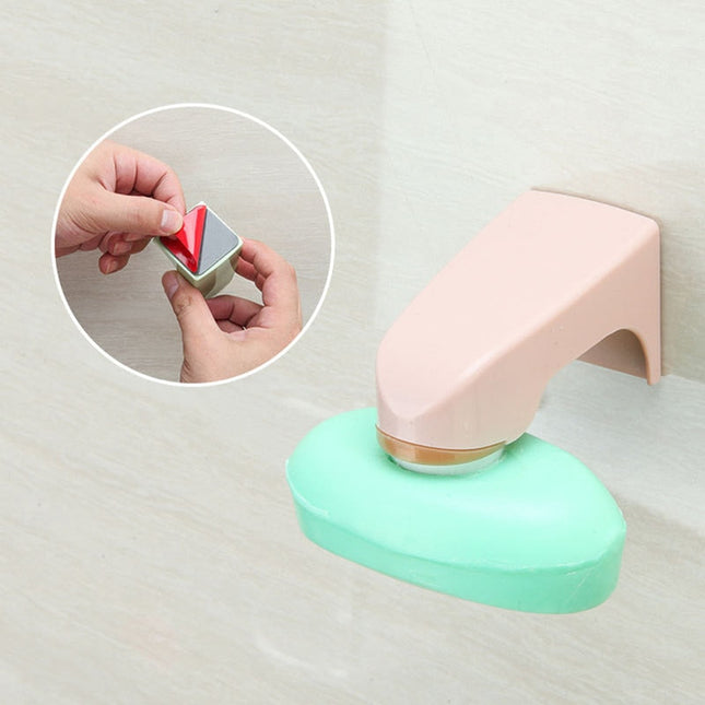 Jabonera magnética de pared con adhesivo