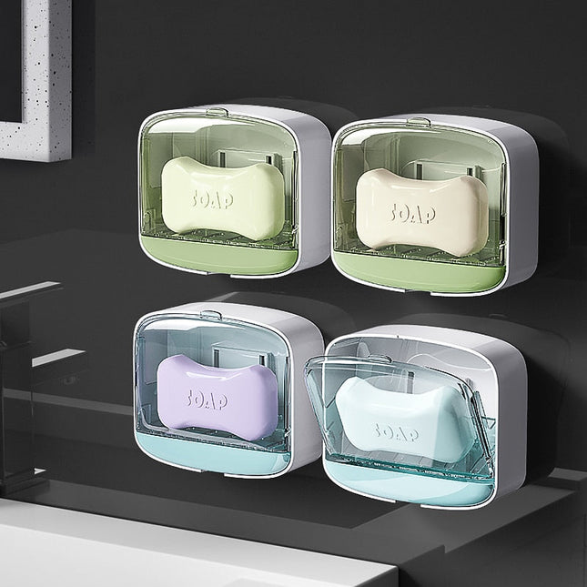 Caja de jabón mural con tapa