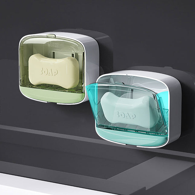 Caja de jabón mural con tapa