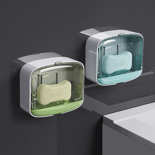 Caja de jabón mural con tapa