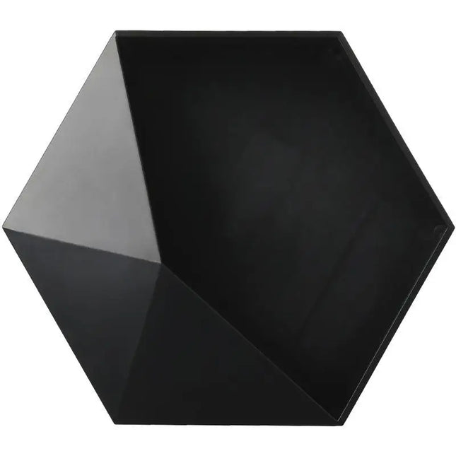 Estante de pared hexagonal para baño