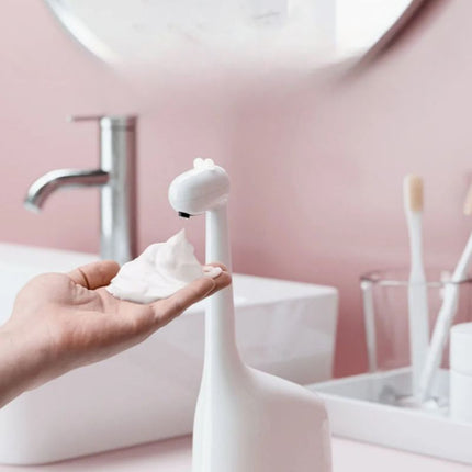 Dispensador automático de jabón diseño jirafa