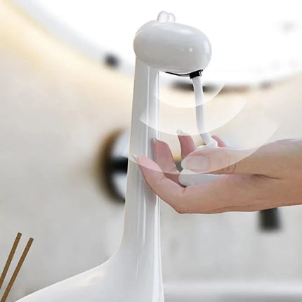 Dispensador automático de jabón diseño jirafa