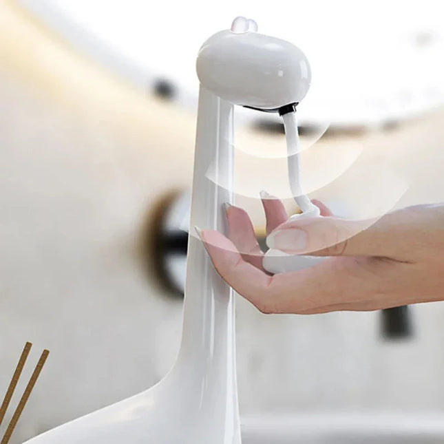 Dispensador automático de jabón diseño jirafa