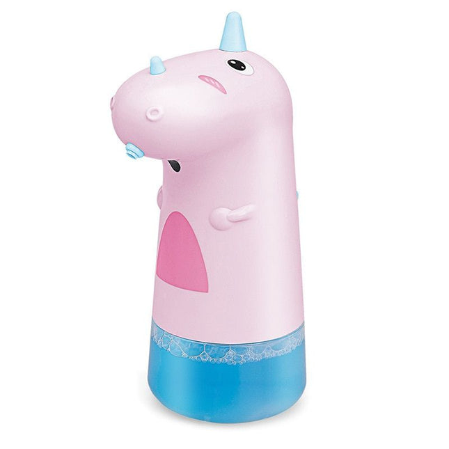 Dispensador de jabón infantil forma unicornio