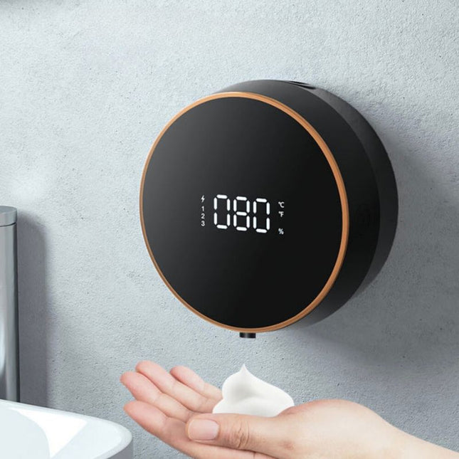 Dispensador de jabón mural recargable digital