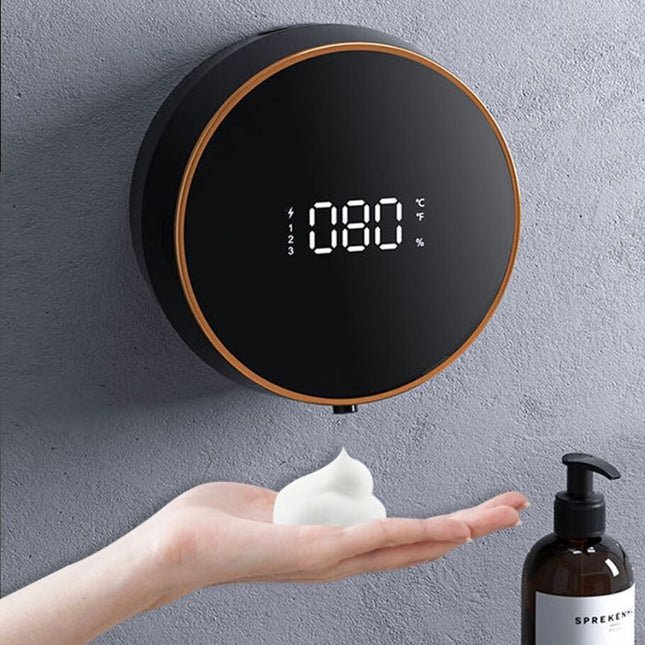 Dispensador de jabón mural recargable digital