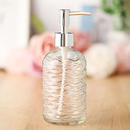 Dispensador de cristal para jabón líquido