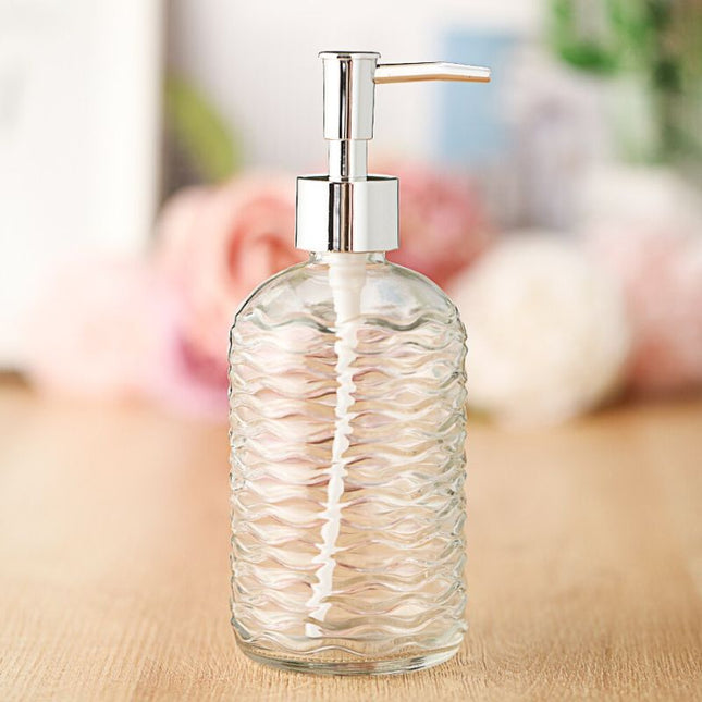 Dispensador de cristal para jabón líquido