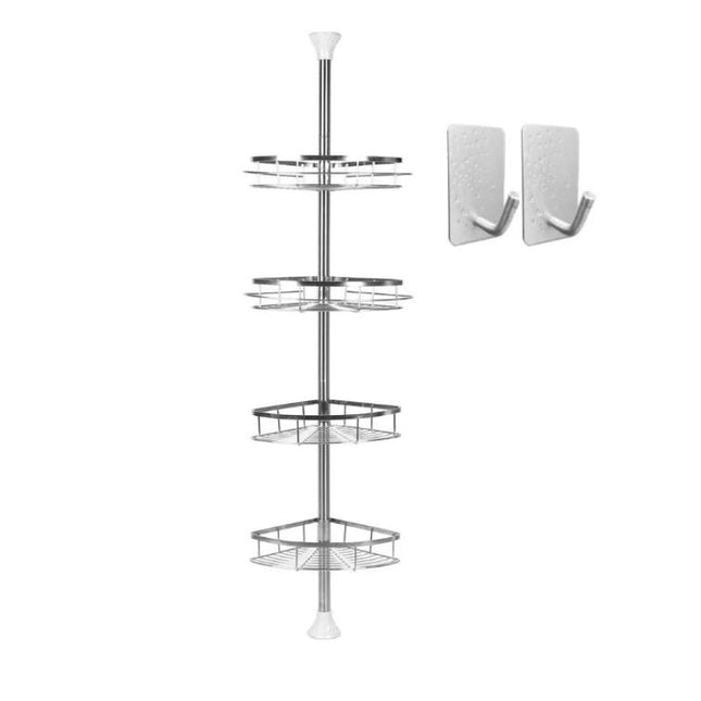 Estantería telescópica de ducha acero inoxidable