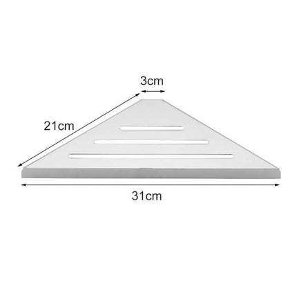 Estantería esquinera de ducha para pared