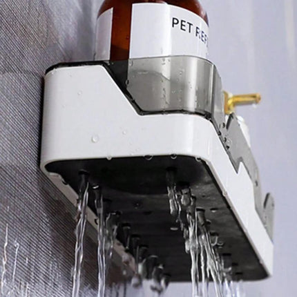 Estantería de ducha plástica sin taladro