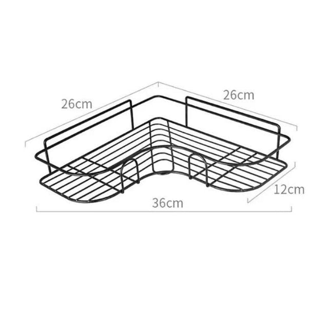 Cesta esquinera de ducha para colgar