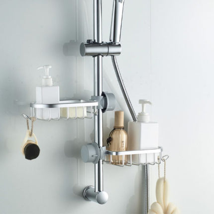 Cesta de ducha para colgar en barra