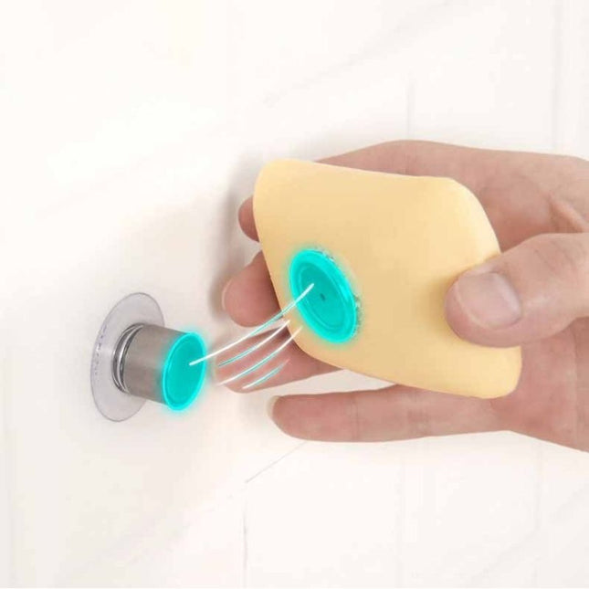 Soporte magnético para jabón con ventosa