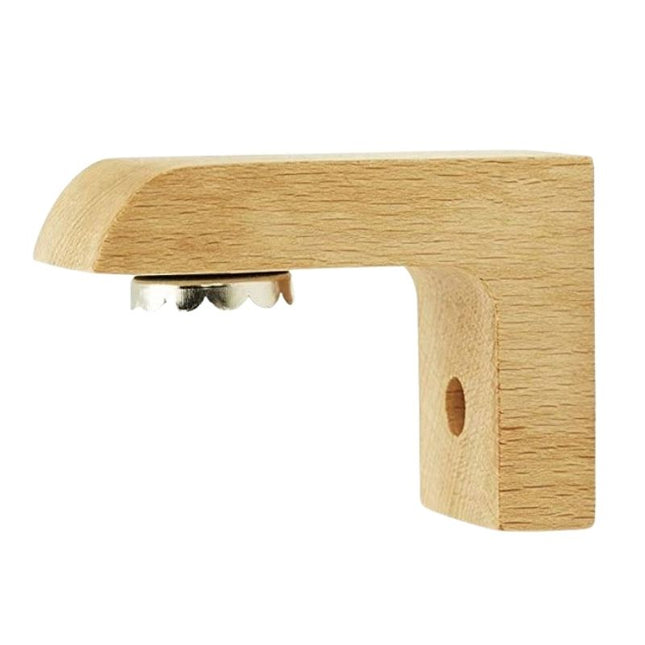 Jabonera de pared imantada de madera