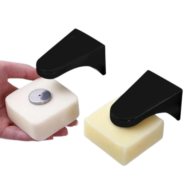 Soporte magnético para jabón color negro