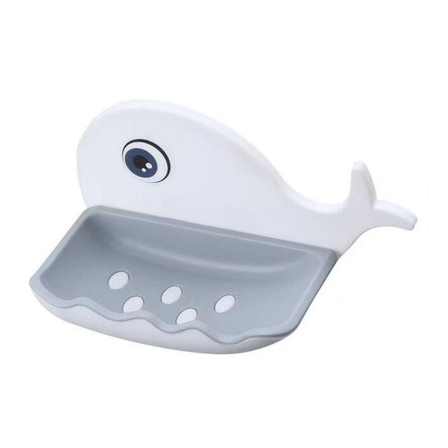 Jabonera de pared infantil forma ballena