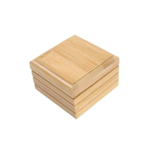 Caja de bambú para jabón sólido