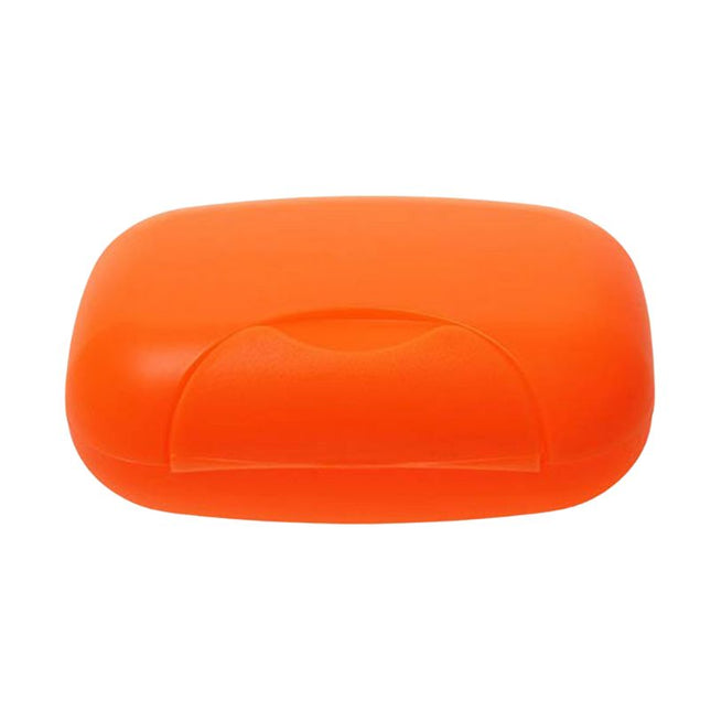 Jabonera de viaje portátil con tapa