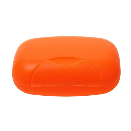 Jabonera de viaje portátil con tapa