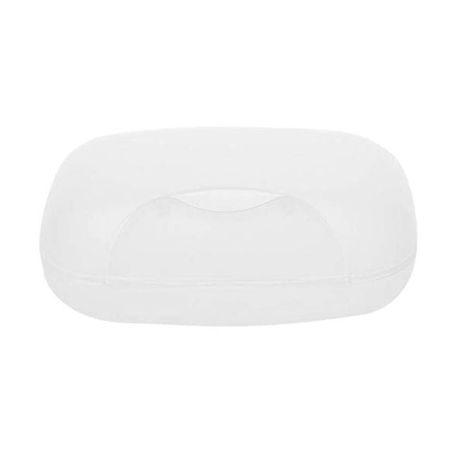 Jabonera de viaje portátil con tapa