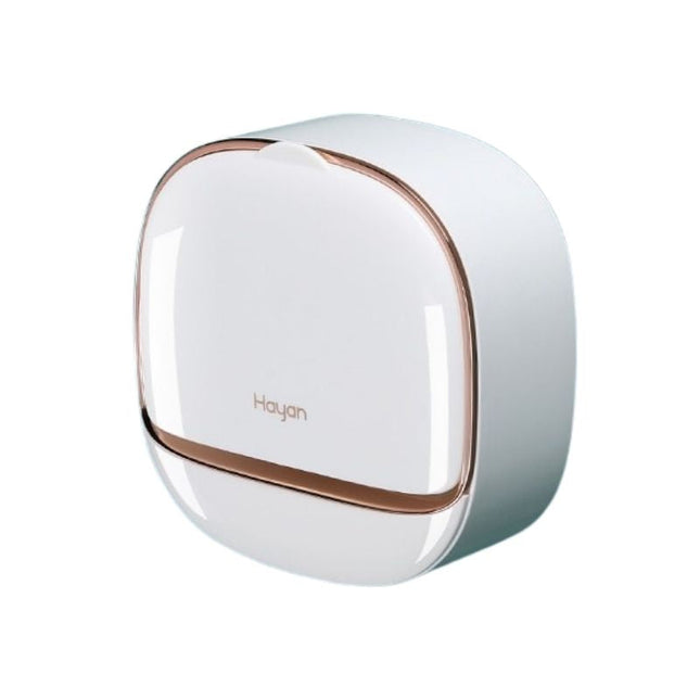 Jabonera de pared con tapa abatible