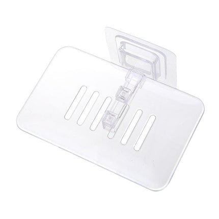 Jabonera de plástico para ducha adhesiva