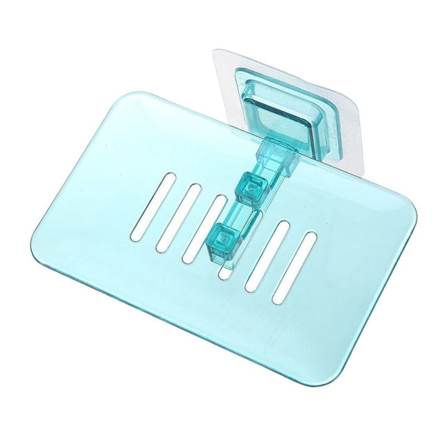 Jabonera de plástico para ducha adhesiva