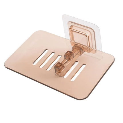 Jabonera de plástico para ducha adhesiva