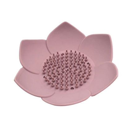 Jabonera de silicona flor de loto
