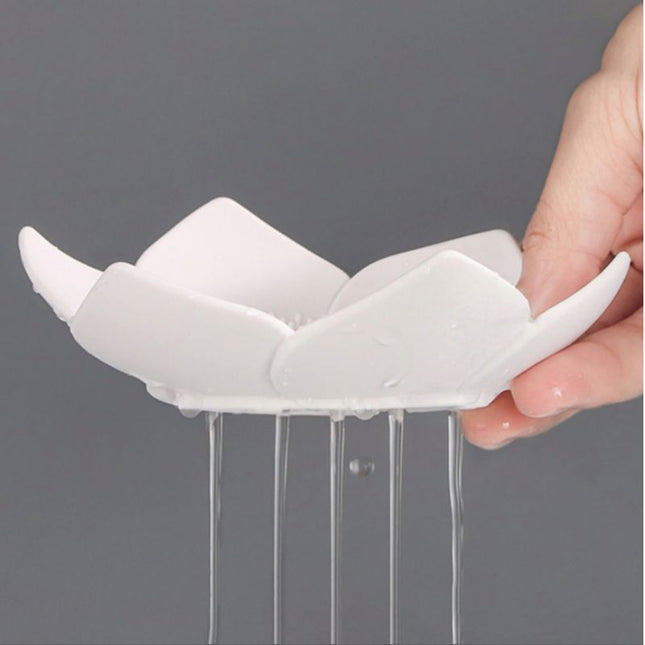 Jabonera de silicona flor de loto