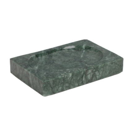 Jabonera de mármol natural color verde