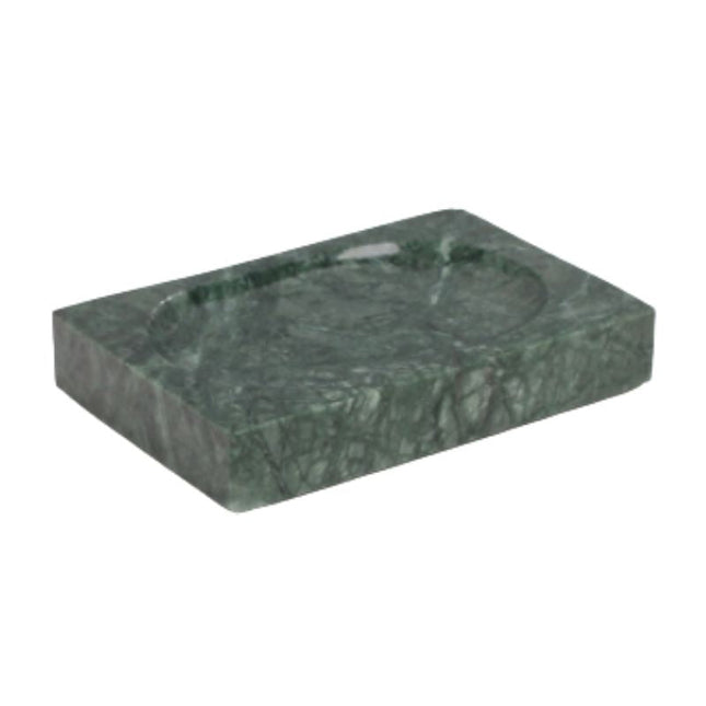 Jabonera de mármol natural color verde