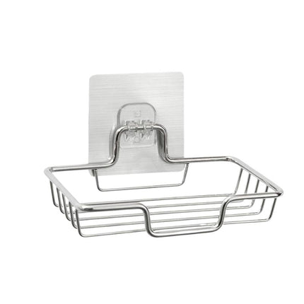 Jabonera de pared adhesiva acero inoxidable