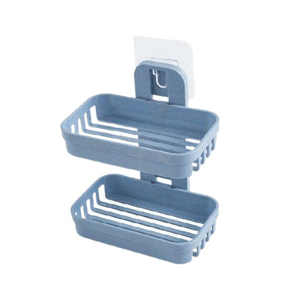 Jabonera de pared doble sin taladro