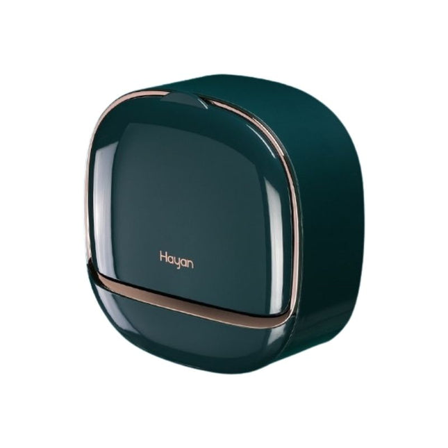 Jabonera de pared con tapa abatible