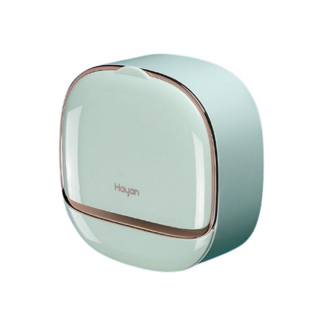 Jabonera de pared con tapa abatible