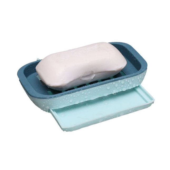 Jabonera de ducha con bandeja drenaje