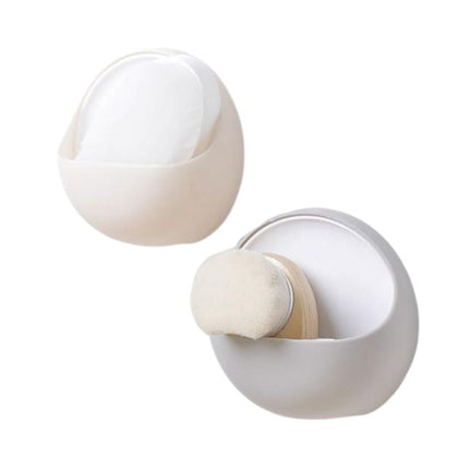Soporte con ventosa para jabón y esponja