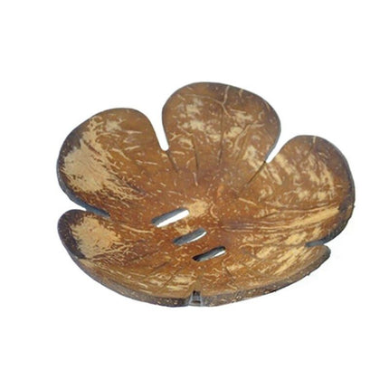 Jabonera natural de cáscara de coco