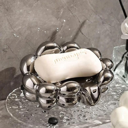 Jabonera de cerámica en forma nube