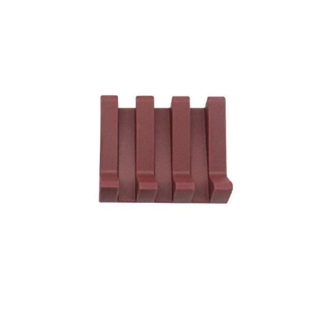 Jabonera de silicona con ranuras drenantes