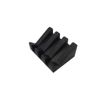 Jabonera de silicona con ranuras drenantes