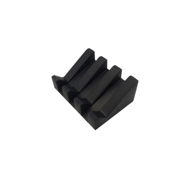 Jabonera de silicona con ranuras drenantes