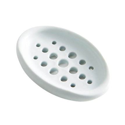 Jabonera de silicona ovalada para baño