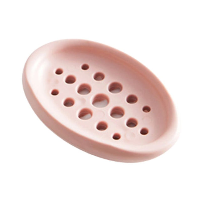 Jabonera de silicona ovalada para baño