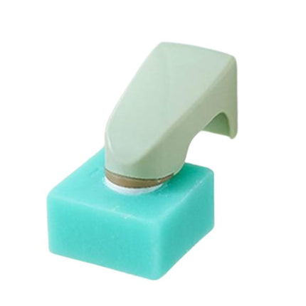 Jabonera de pared magnética color verde